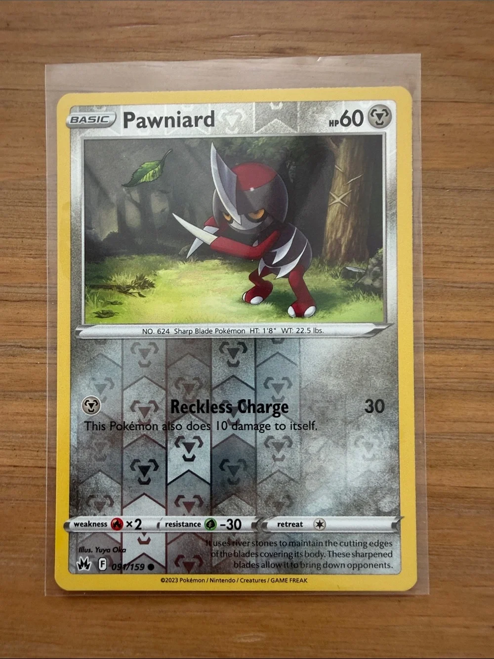 Pawniard Character Pokémon Card Lot | 3 Cards | Reverse Holo ✨5/$25✨